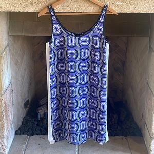 Club Monaco Mod Print Silk Dress